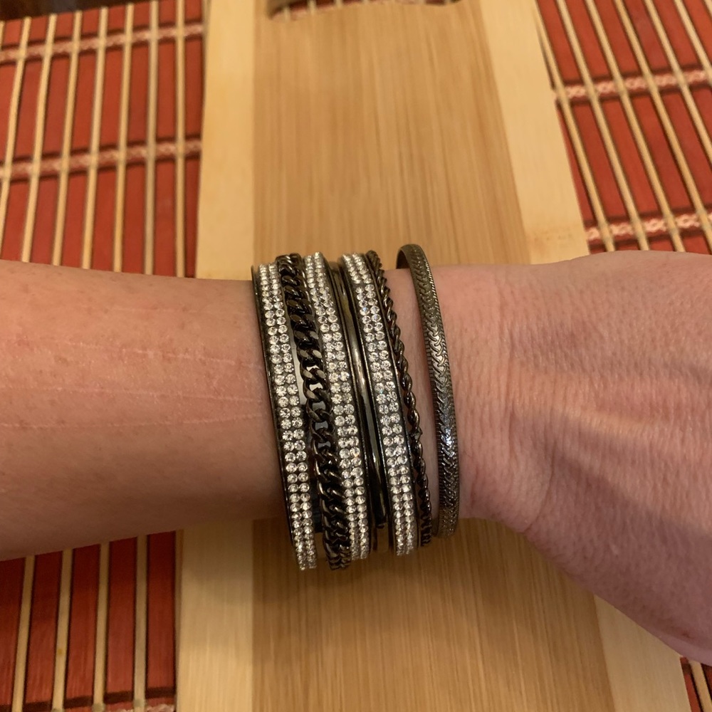 Bangle bracelet set